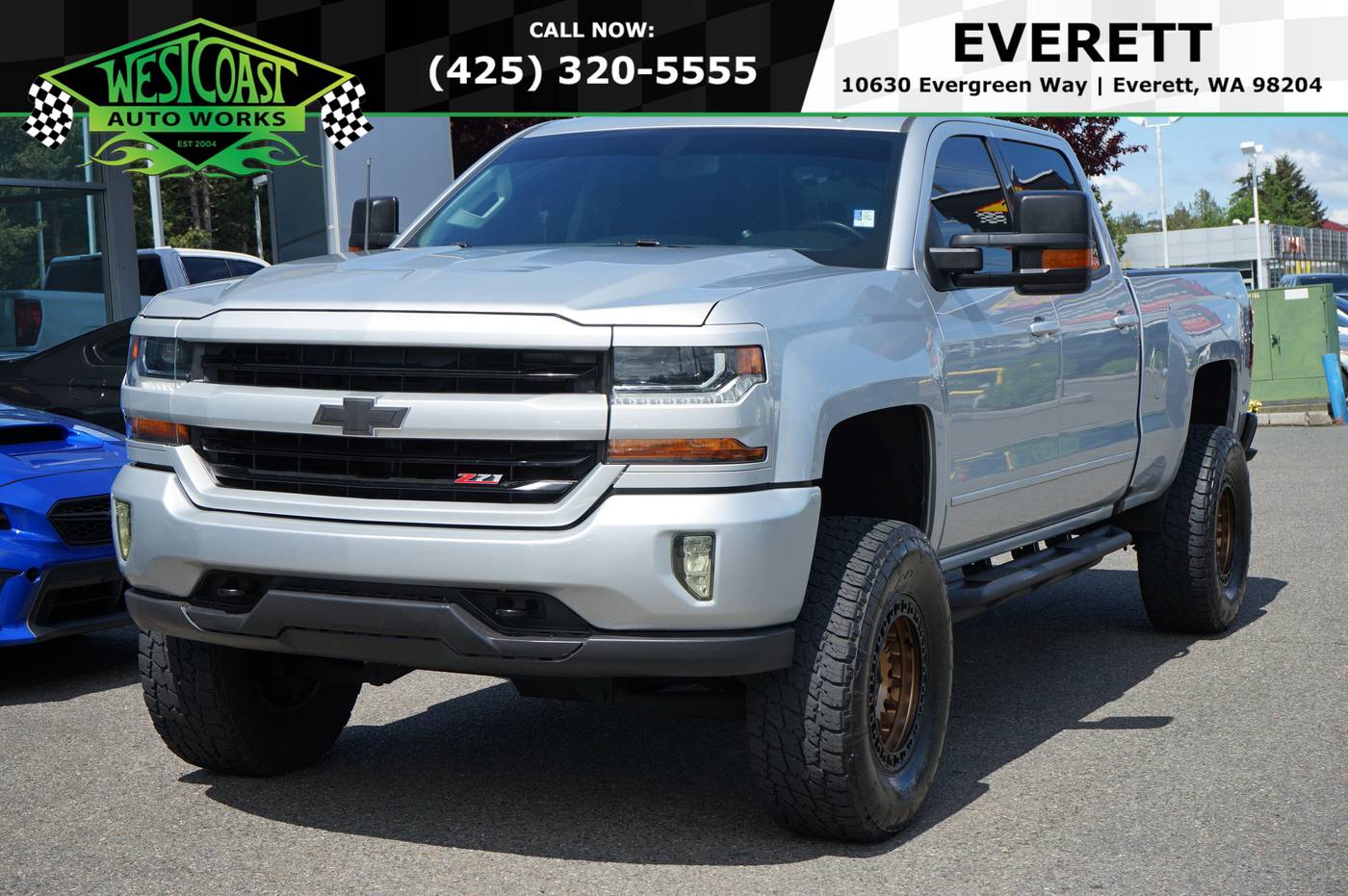 2018 Chevrolet Silverado 1500 LT — Pickup Truck — 111,854 mi — Everett, WA