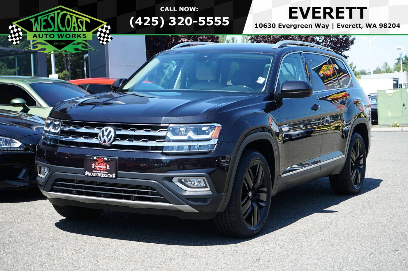 2018 Volkswagen Atlas SEL Premium — SUV — 104,647 mi — Everett, WA