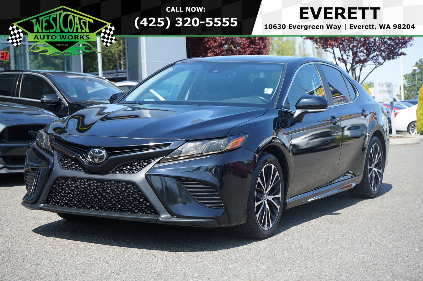 2019 Toyota Camry SE — Sedan — 51,359 mi — Everett, WA