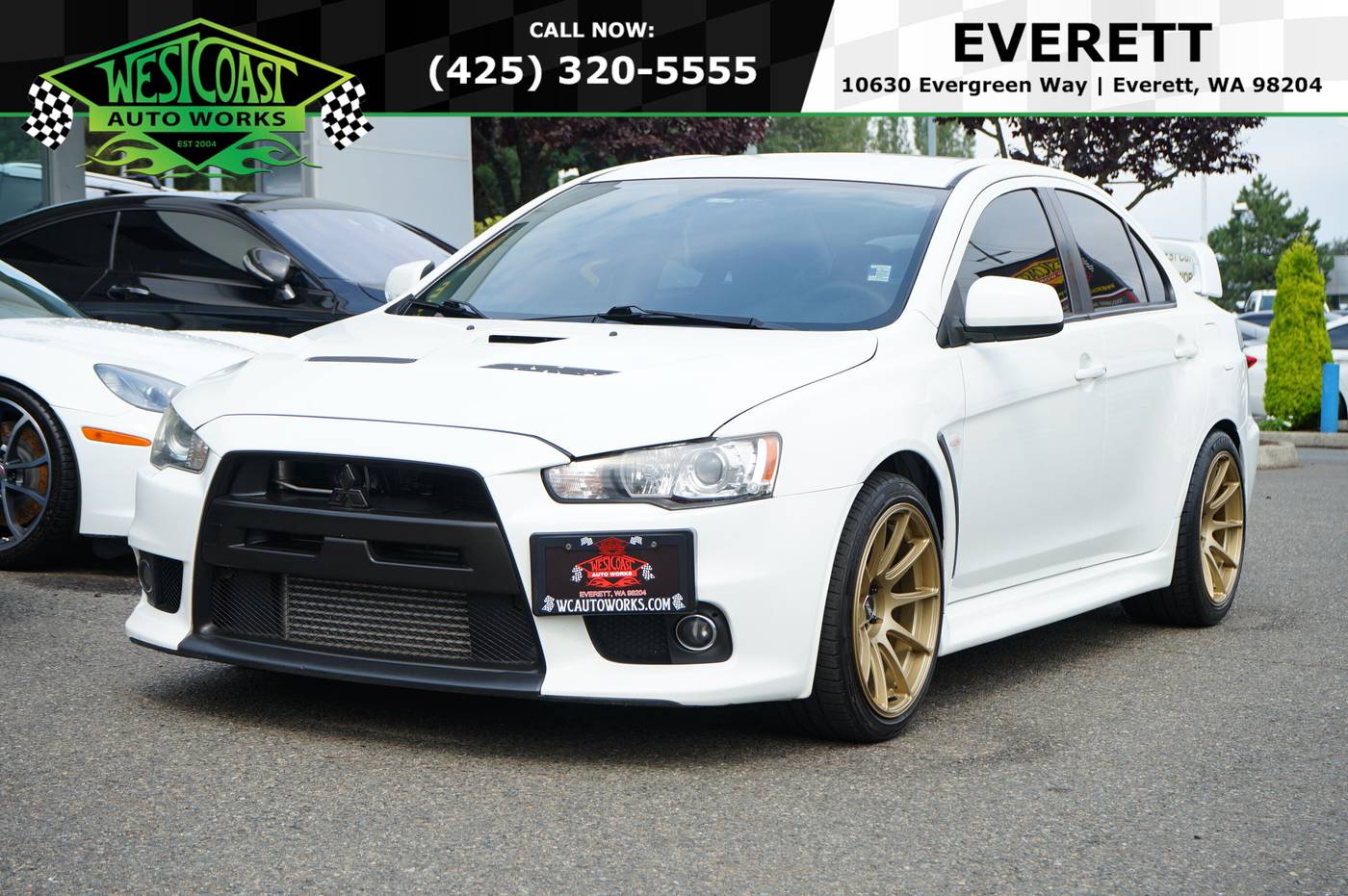 2010 Mitsubishi Lancer Evolution GSR — Sedan — 106,567 mi — Everett, WA