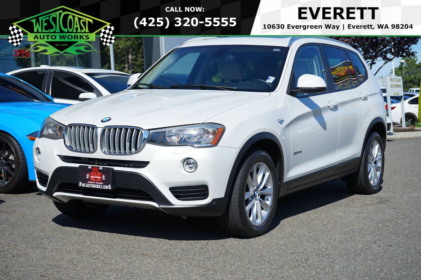 2015 BMW X3 28i — SUV — 80,373 mi — Everett, WA