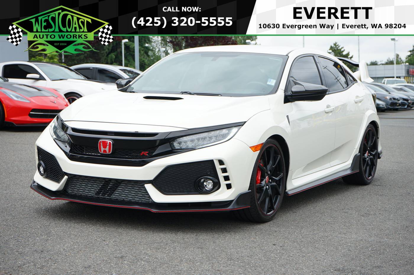 2019 Honda Civic Type R — Hatchback — 26,126 mi — Everett, WA