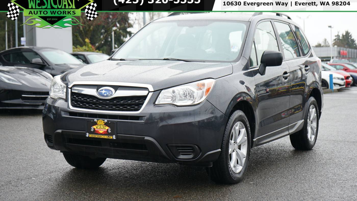2015 Subaru Forester 2.5i — SUV — 68,457 mi — Everett, WA