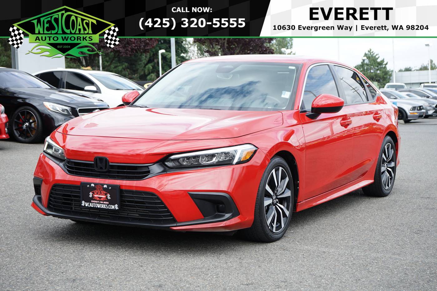 2022 Honda Civic EX — Sedan — 30,821 mi — Everett, WA