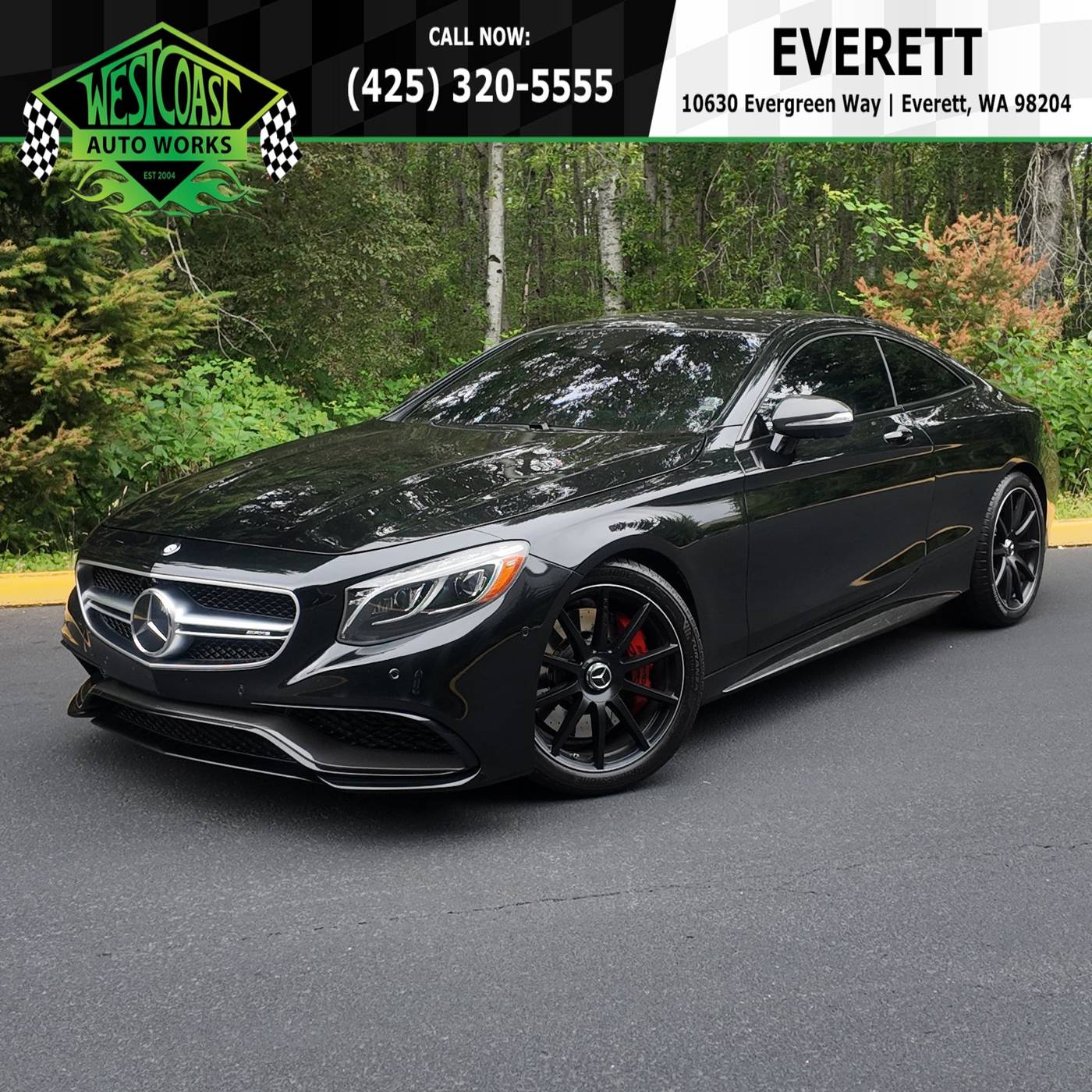 2017 Mercedes-Benz S-Class S 63 AMG — Coupe — 48,278 mi — Everett, WA