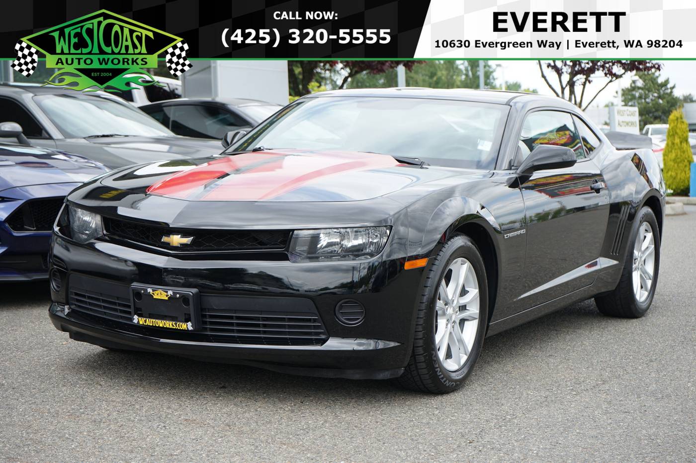 2014 Chevrolet Camaro 1LS — Coupe — 98,900 mi — Everett, WA