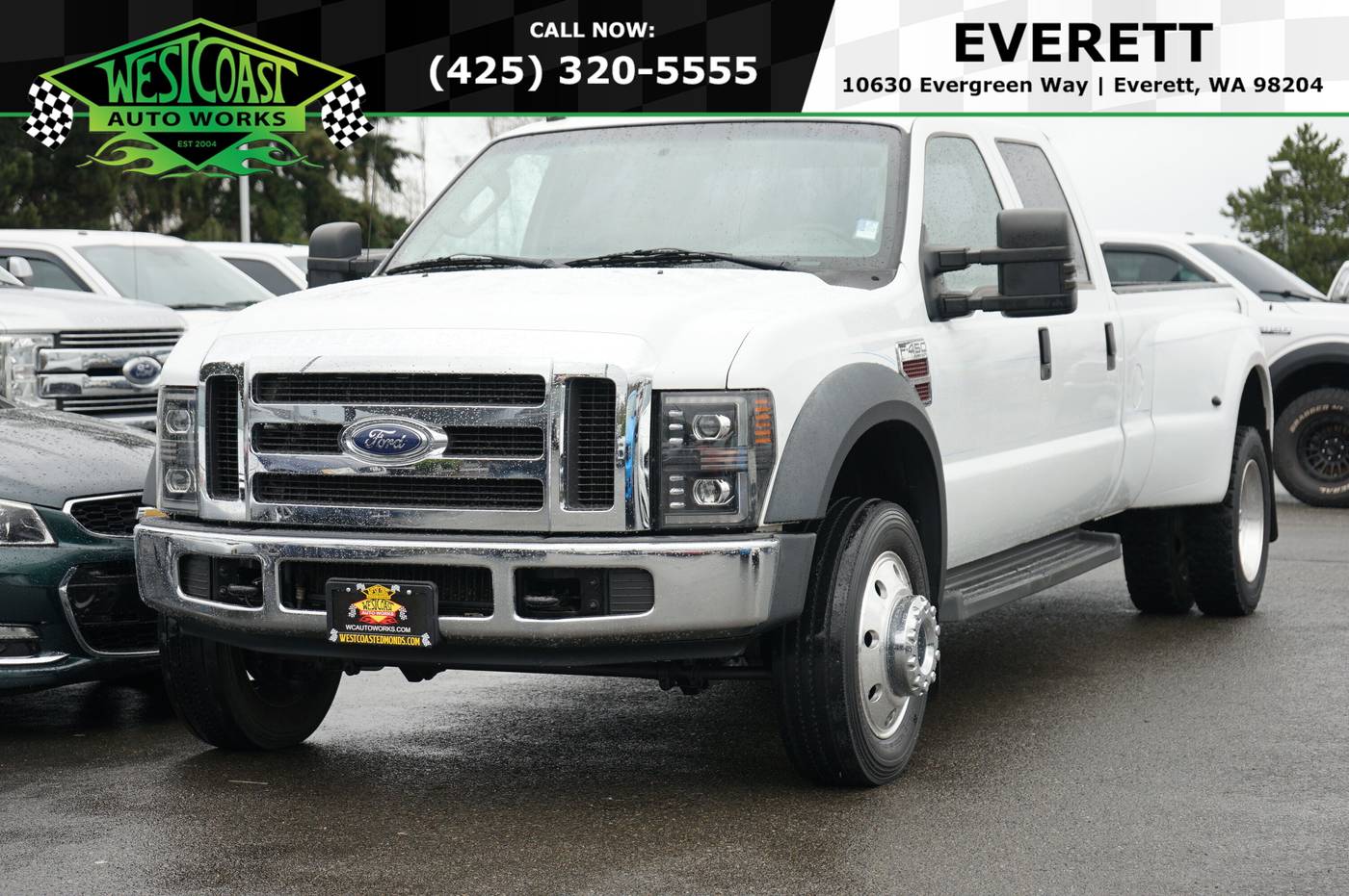 2008 Ford Super Duty F-450 XLT — Pickup Truck — 127,108 mi — Everett, WA