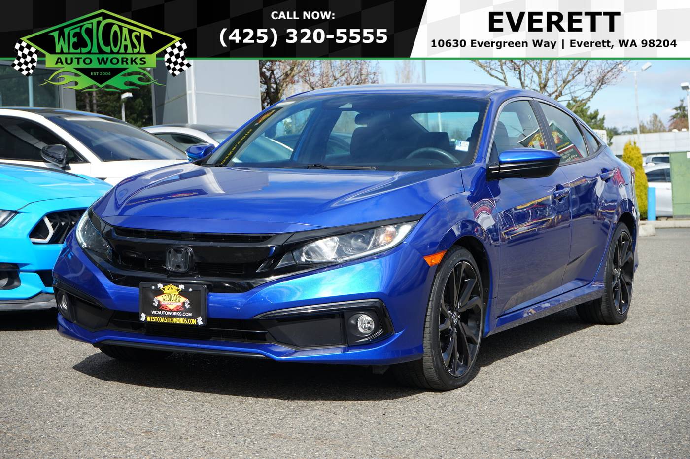 2019 Honda Civic Sport — Sedan — 79,583 mi — Everett, WA