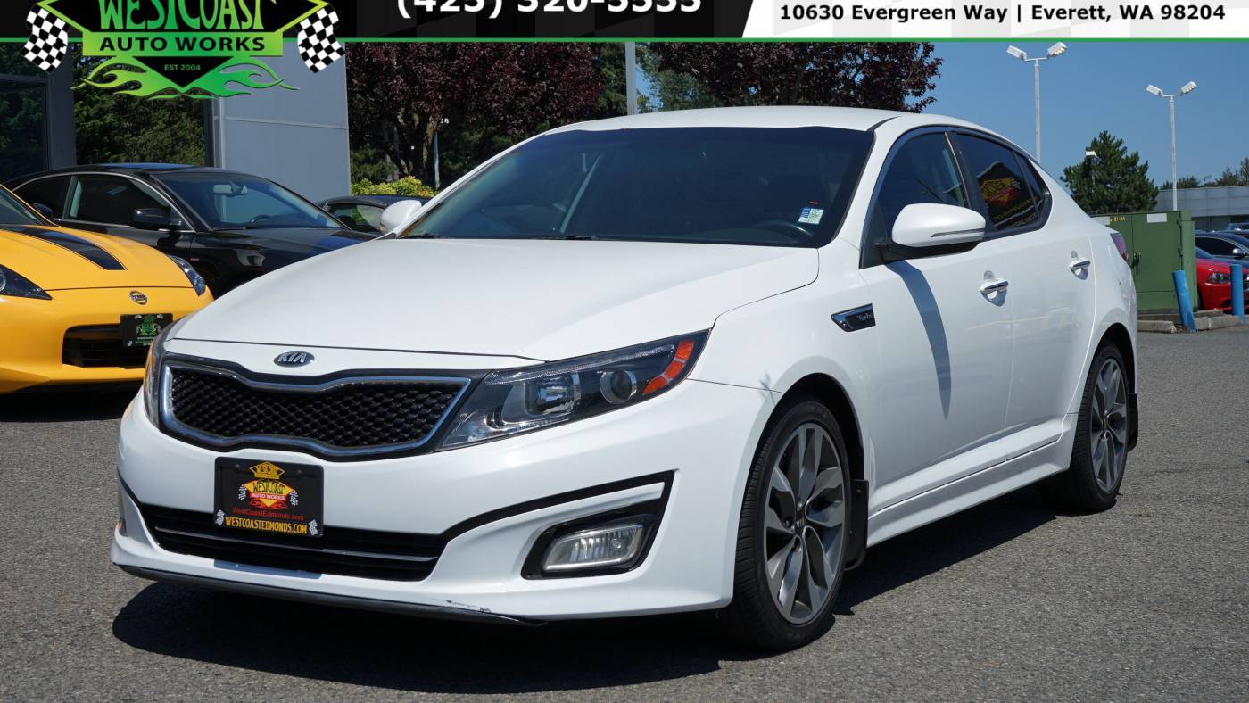 2015 Kia Optima SX Turbo — Sedan — 109,491 mi — Everett, WA