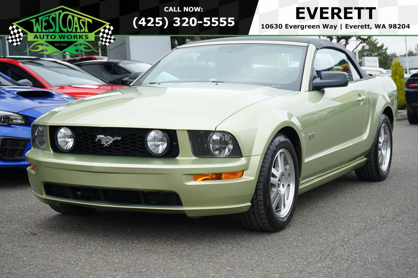 2006 Ford Mustang GT Deluxe — Convertible — 66,871 mi — Everett, WA