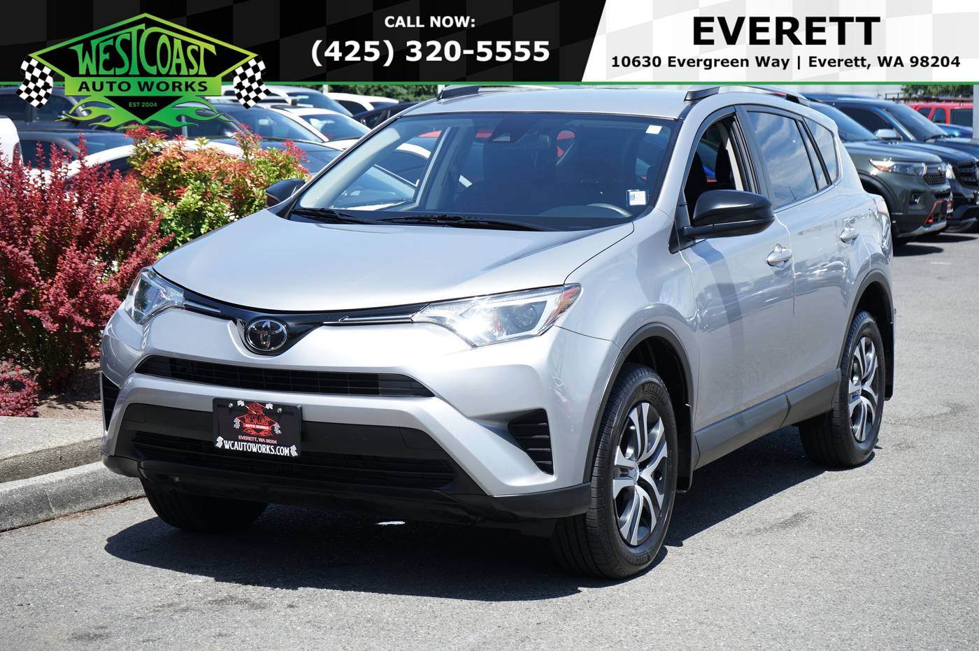 2018 Toyota RAV4 LE — SUV — 49,454 mi — Everett, WA