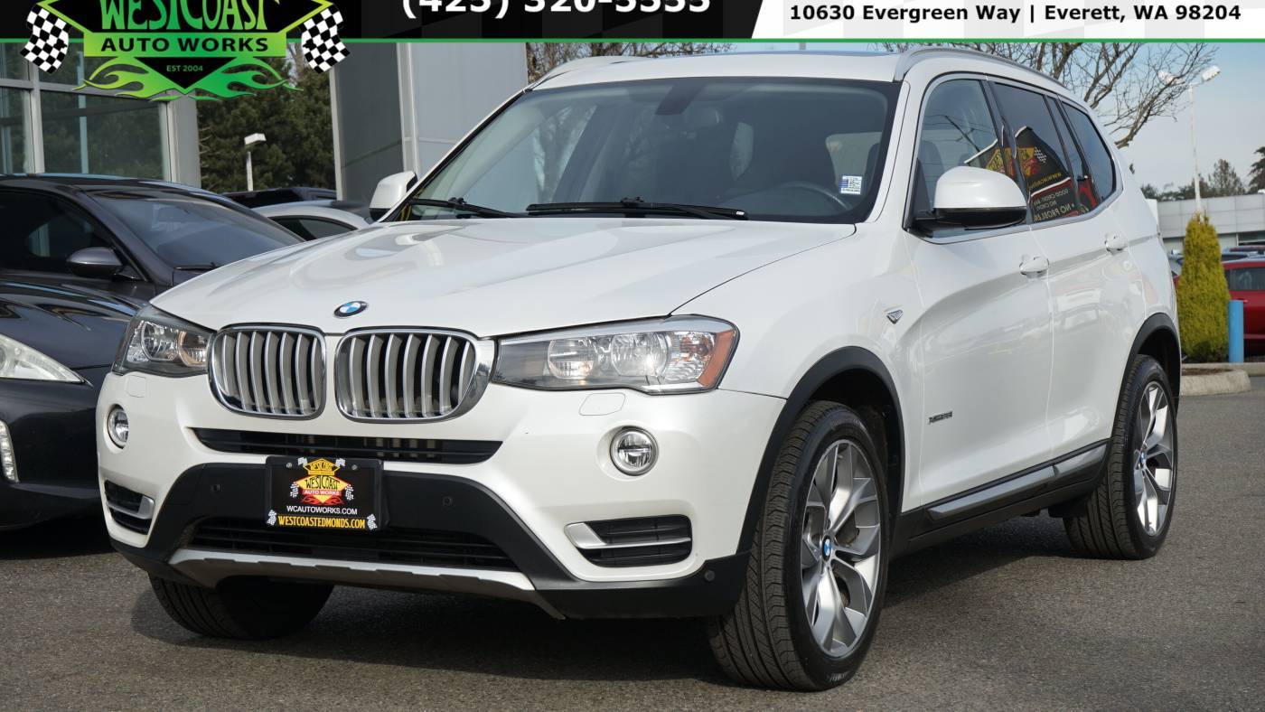 2016 BMW X3 28i — SUV — 91,266 mi — Everett, WA