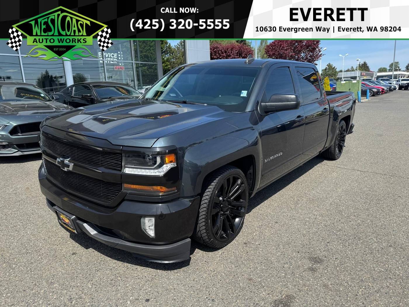 2018 Chevrolet Silverado 1500 LT — Pickup Truck — 75,148 mi — Everett, WA