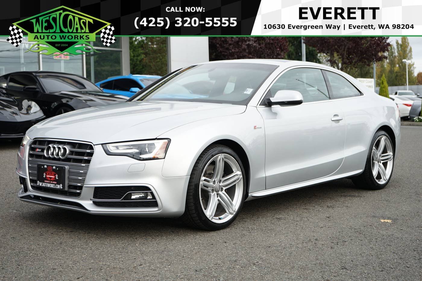 2013 Audi S5 Premium Plus — Coupe — 64,443 mi — Everett, WA