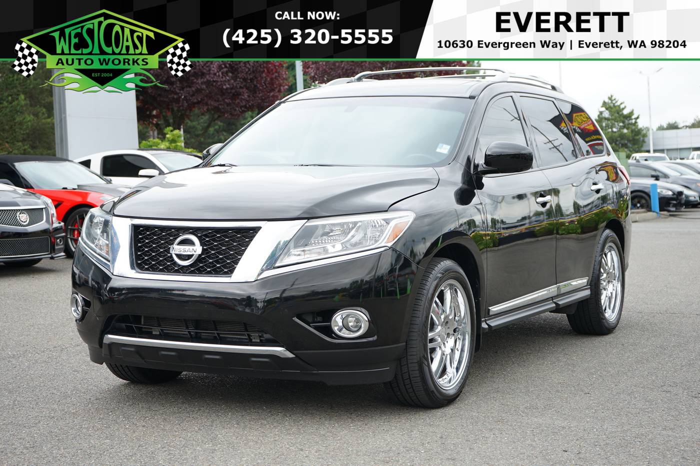 2014 Nissan Pathfinder Platinum — SUV — 61,780 mi — Everett, WA