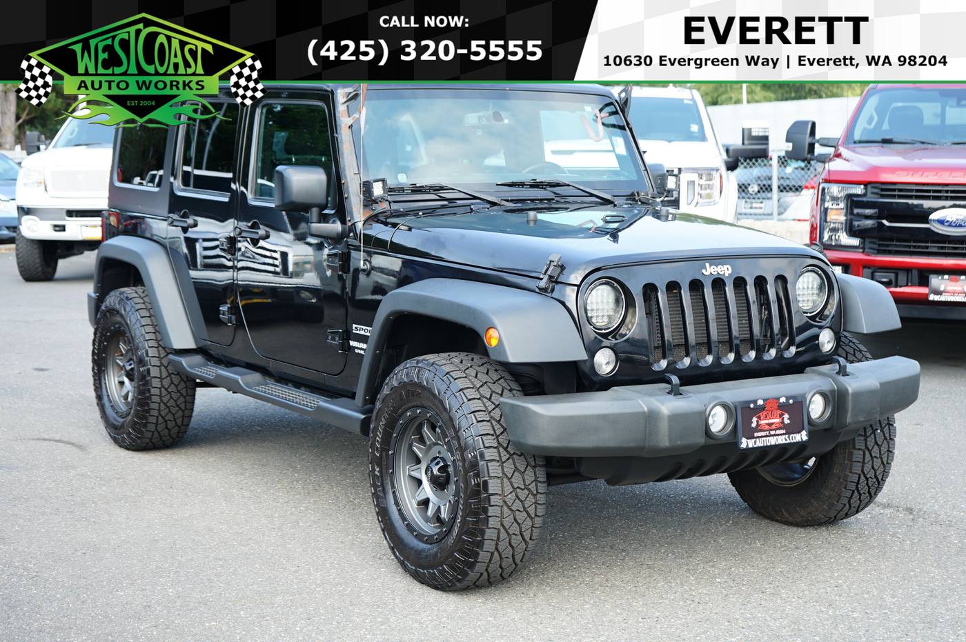 2016 Jeep Wrangler Sport — SUV — 137,326 mi — Everett, WA