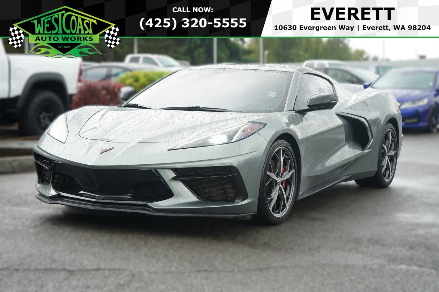 2022 Chevrolet Corvette 1LT — Coupe — 48,194 mi — Everett, WA