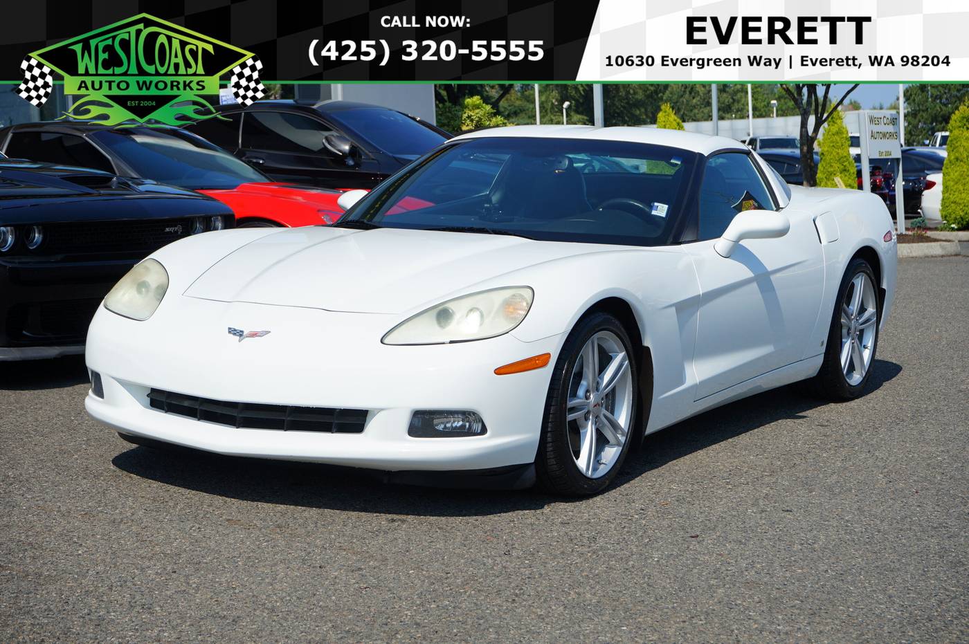 2008 Chevrolet Corvette Base — Coupe — 57,883 mi — Everett, WA