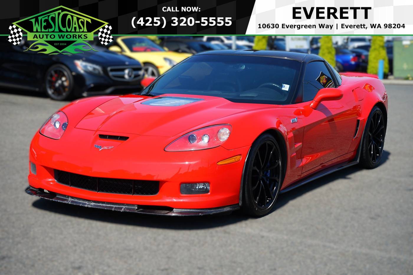2010 Chevrolet Corvette ZR1 3ZR — Coupe — 97,300 mi — Everett, WA