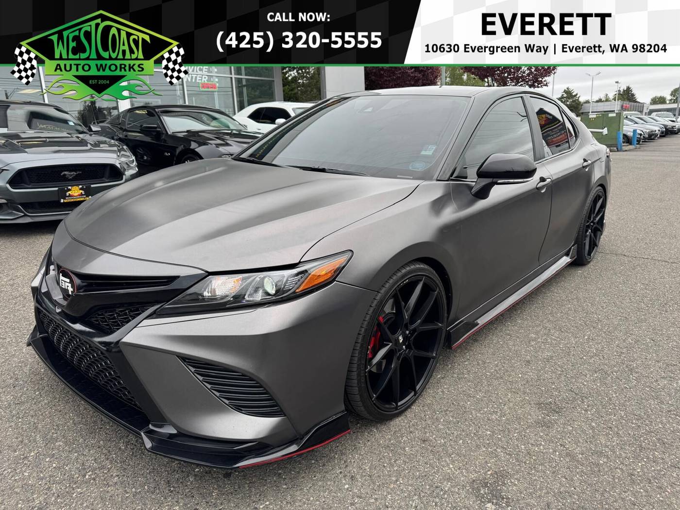 2021 Toyota Camry TRD V6 — Sedan — 49,300 mi — Everett, WA