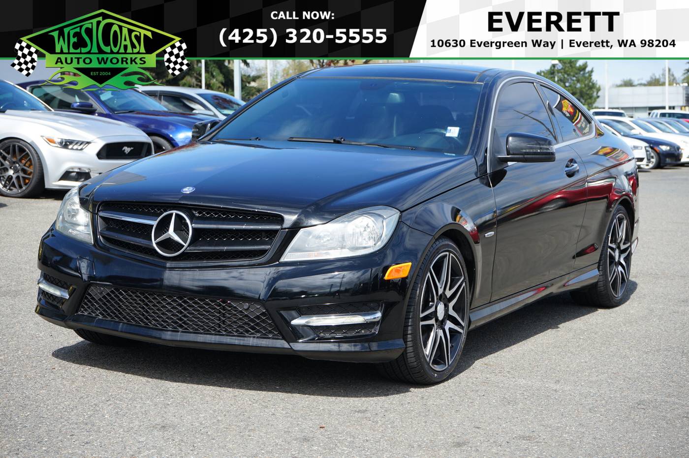 2013 Mercedes-Benz C-Class C 250 — Coupe — 108,407 mi — Everett, WA