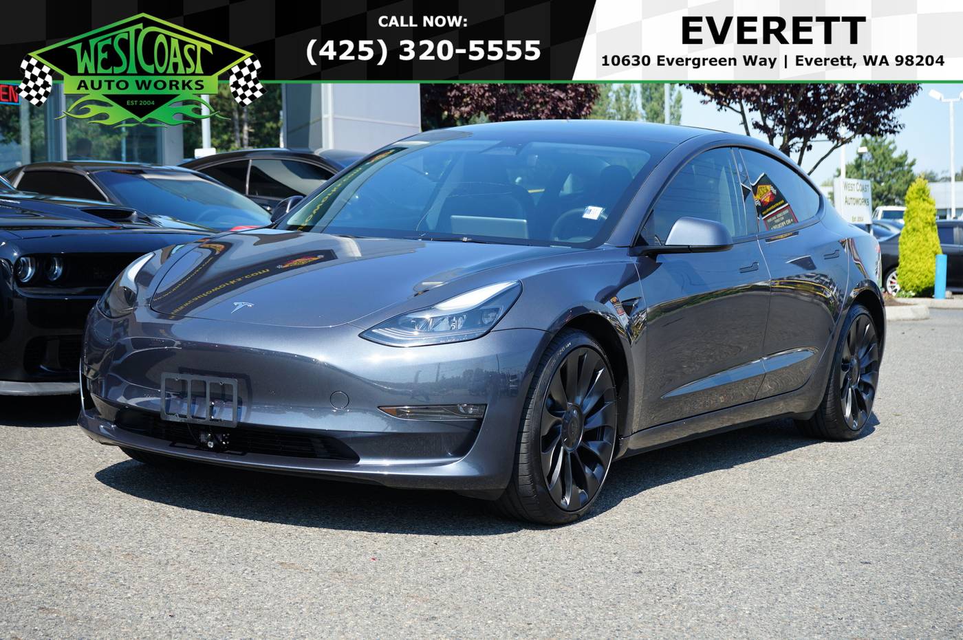 2023 Tesla Model 3 Performance — Sedan — 22,406 mi — Everett, WA