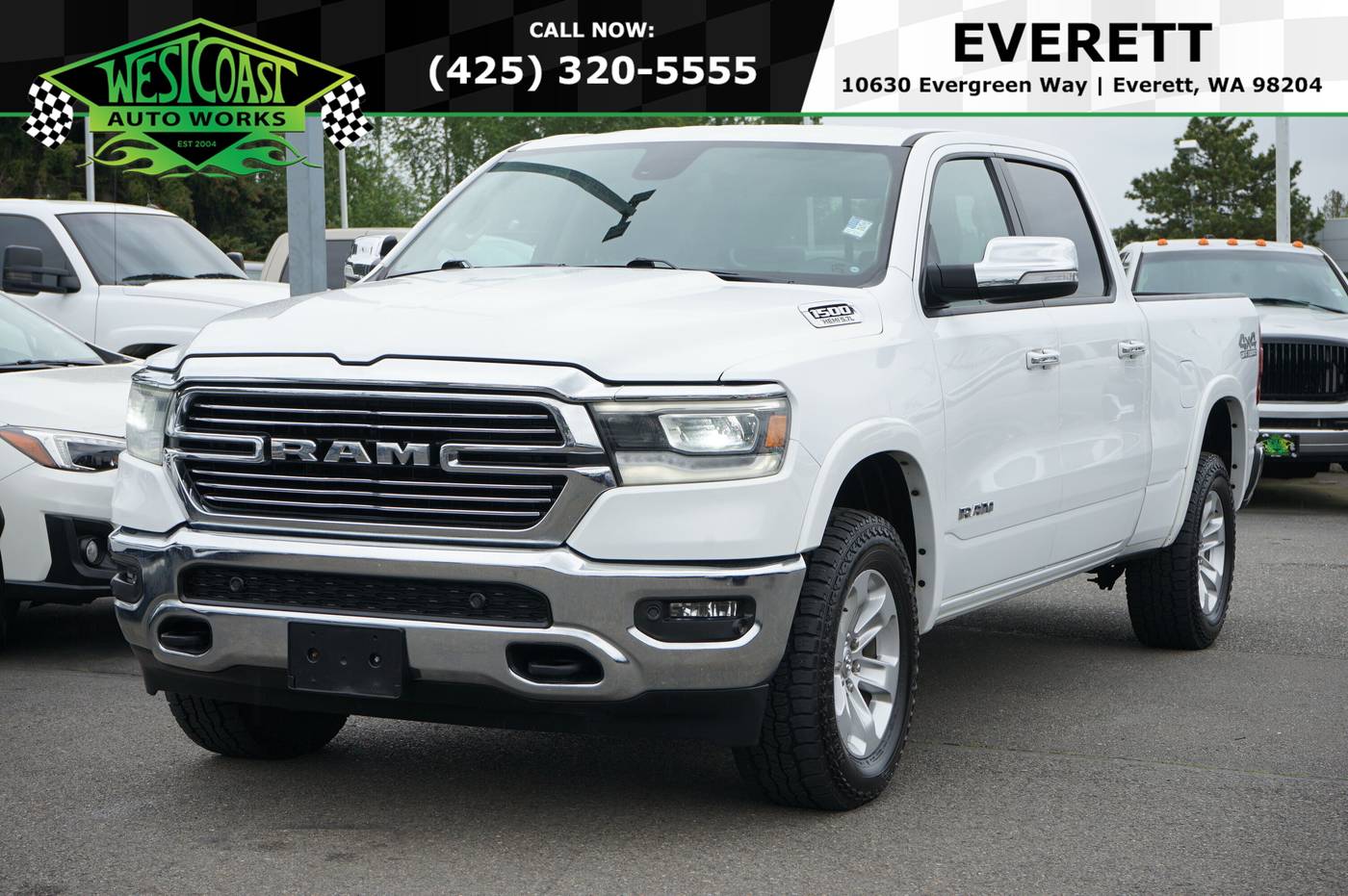 2020 Ram 1500 Laramie — Pickup Truck — 91,125 mi — Everett, WA