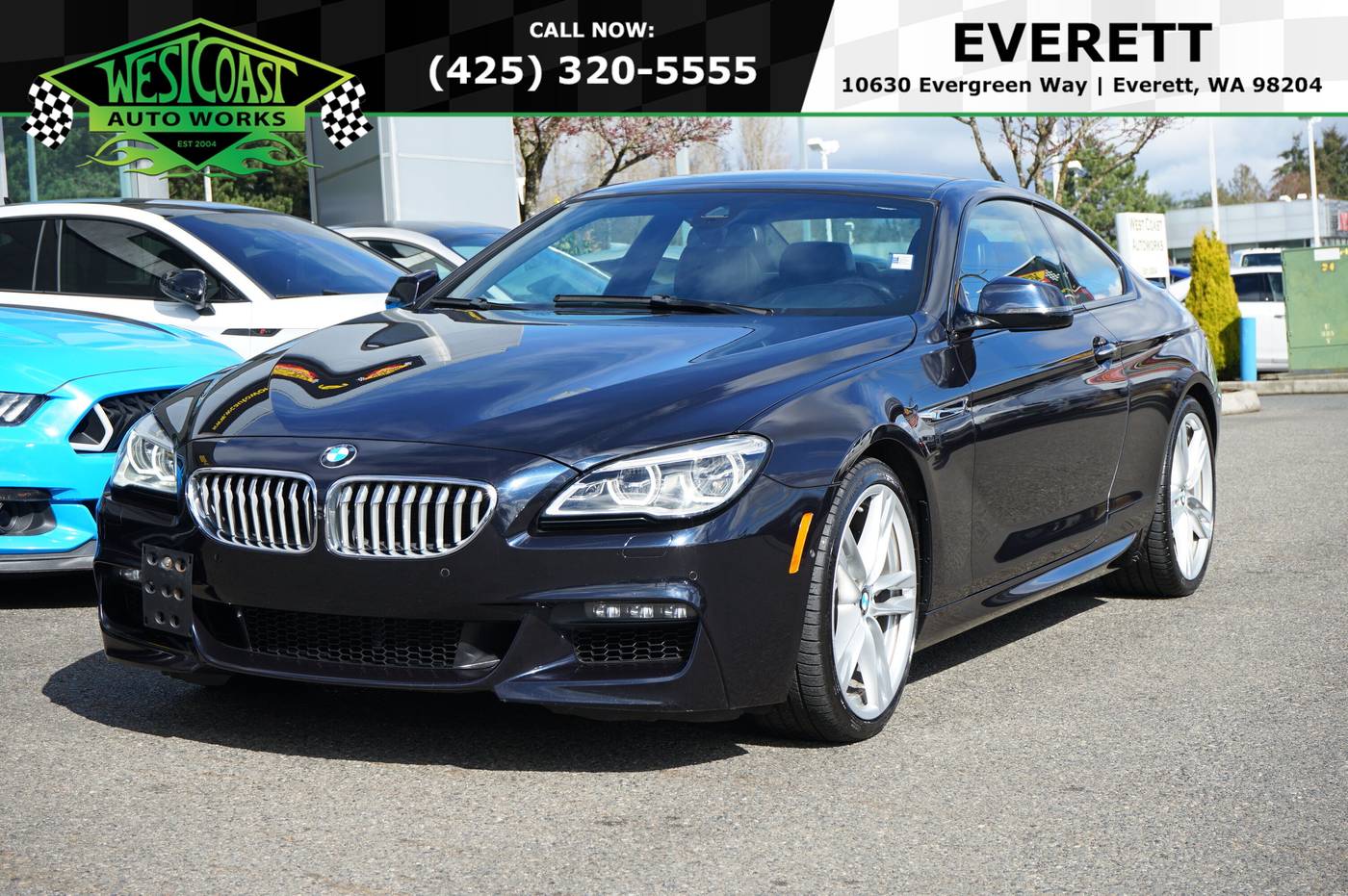 2016 BMW 6 Series 650i — Coupe — 65,803 mi — Everett, WA