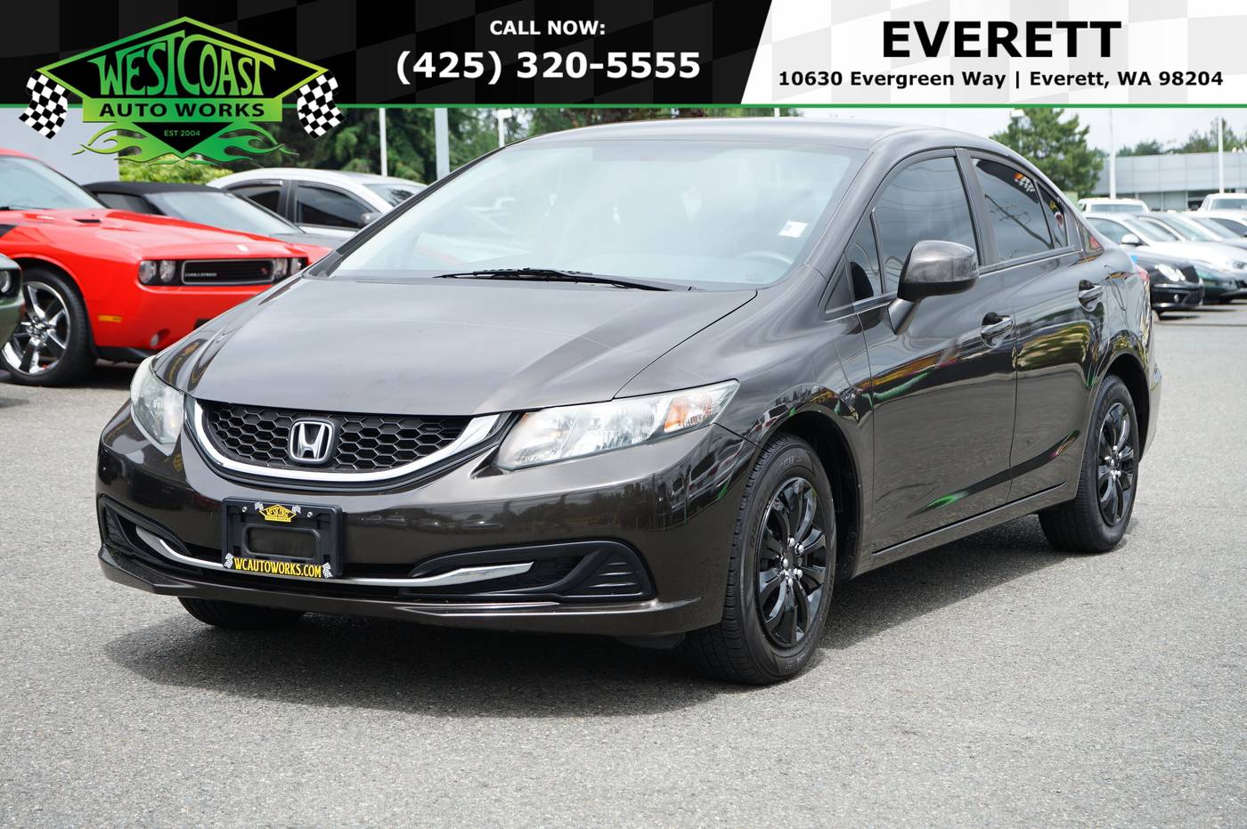 2013 Honda Civic LX — Sedan — 106,578 mi — Everett, WA