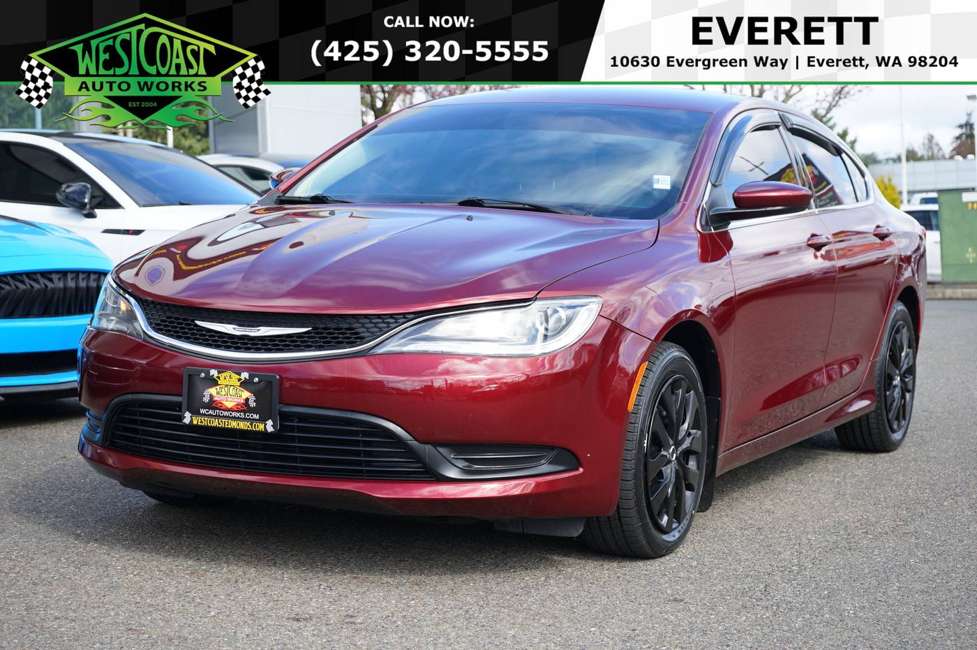 2015 Chrysler 200 LX — Sedan — 51,600 mi — Everett, WA