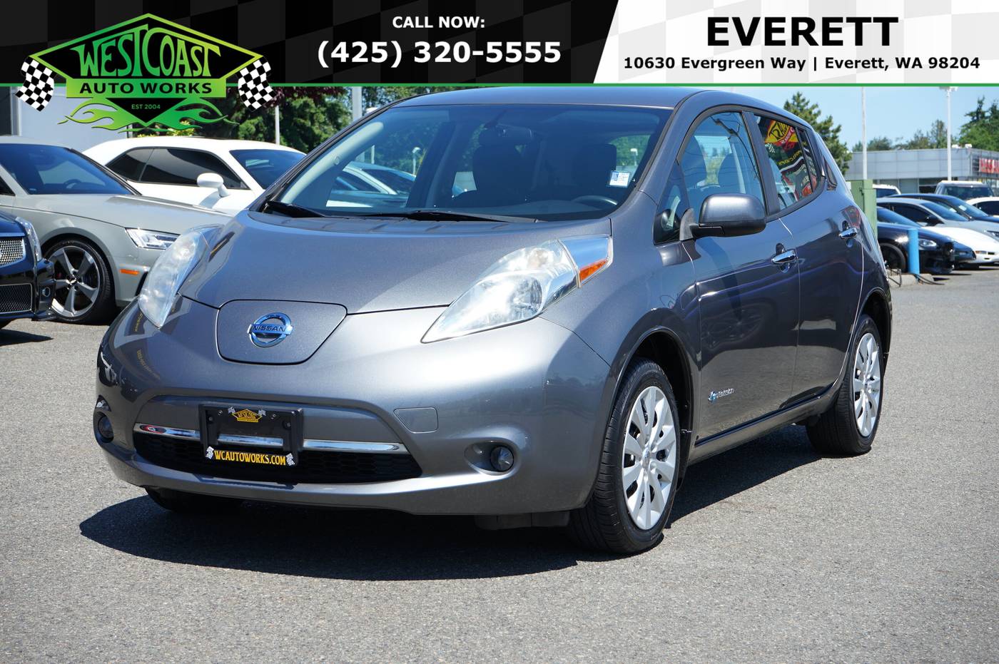 2015 Nissan LEAF S — Hatchback — 33,023 mi — Everett, WA