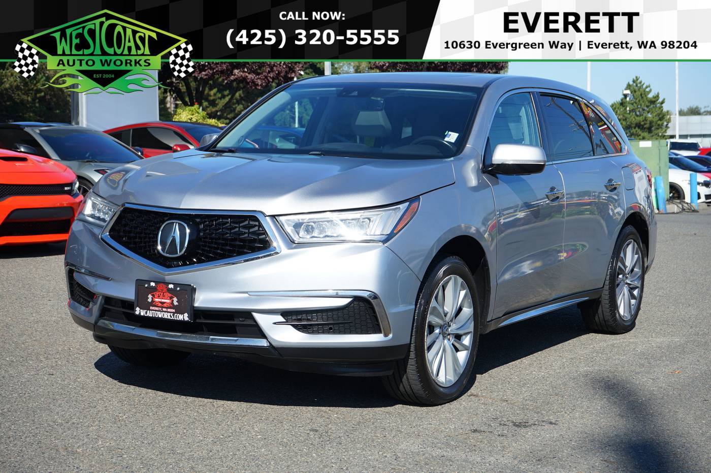 2018 Acura MDX Technology Package — SUV — 108,404 mi — Everett, WA
