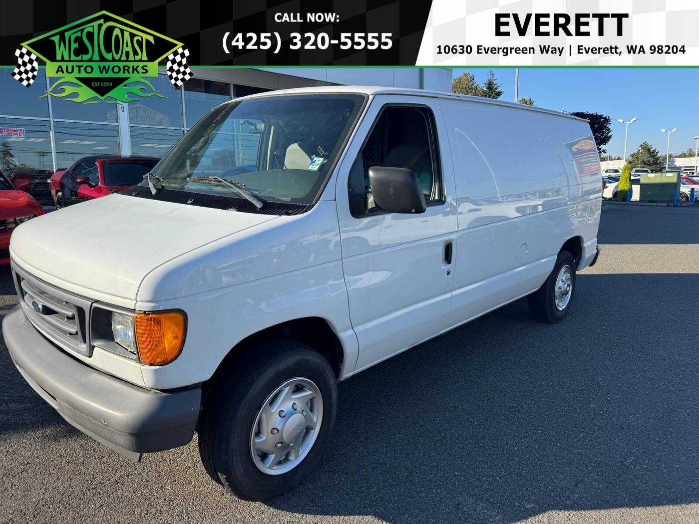2007 Ford Econoline Cargo Van E-150 — Cargo Van — 108,790 mi — Everett, WA