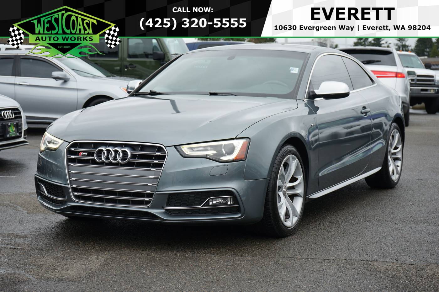 2015 Audi S5 Premium Plus — Coupe — 100,122 mi — Everett, WA
