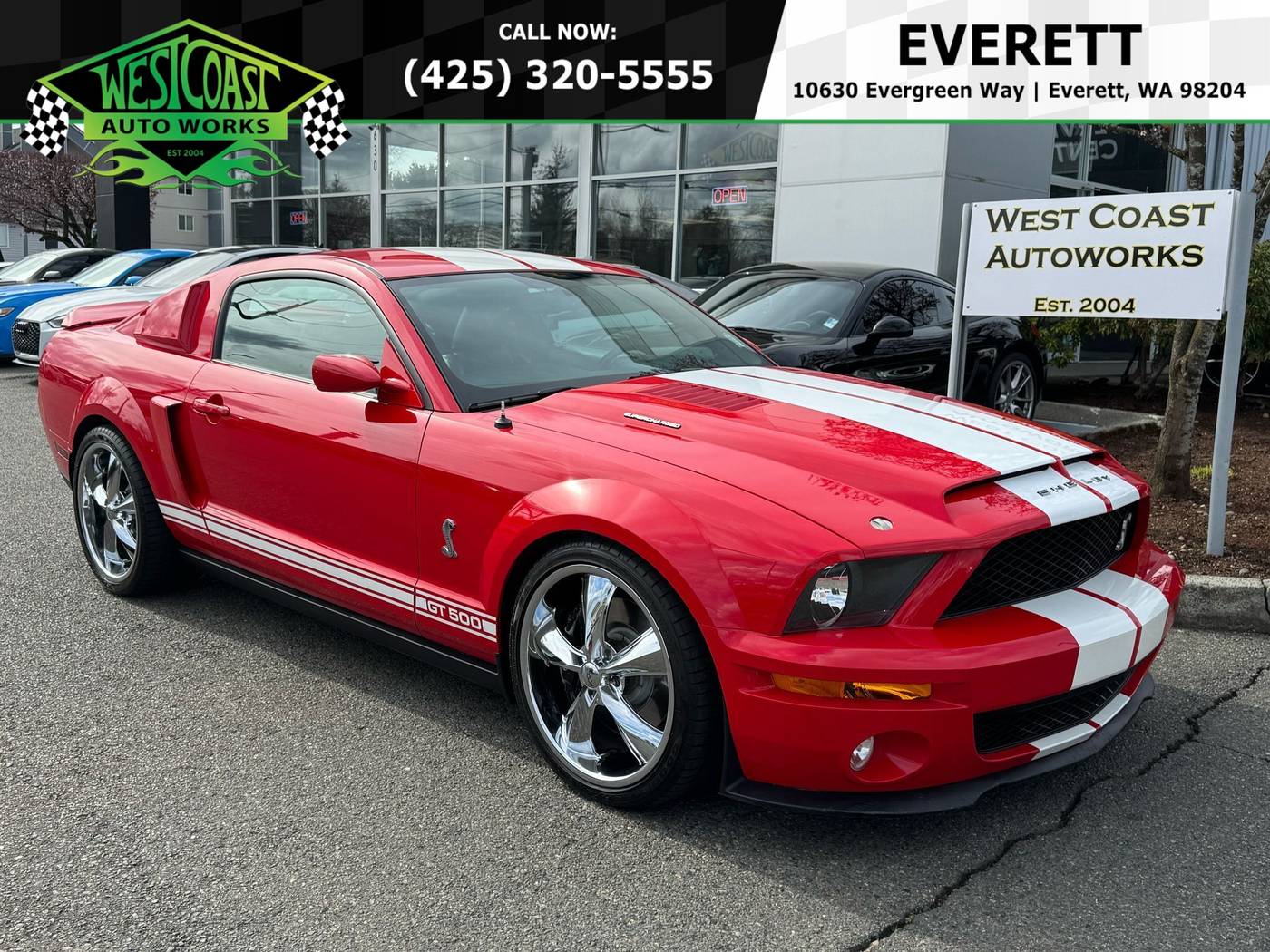 2007 Ford Mustang Shelby GT500 — Coupe — 16,333 mi — Everett, WA