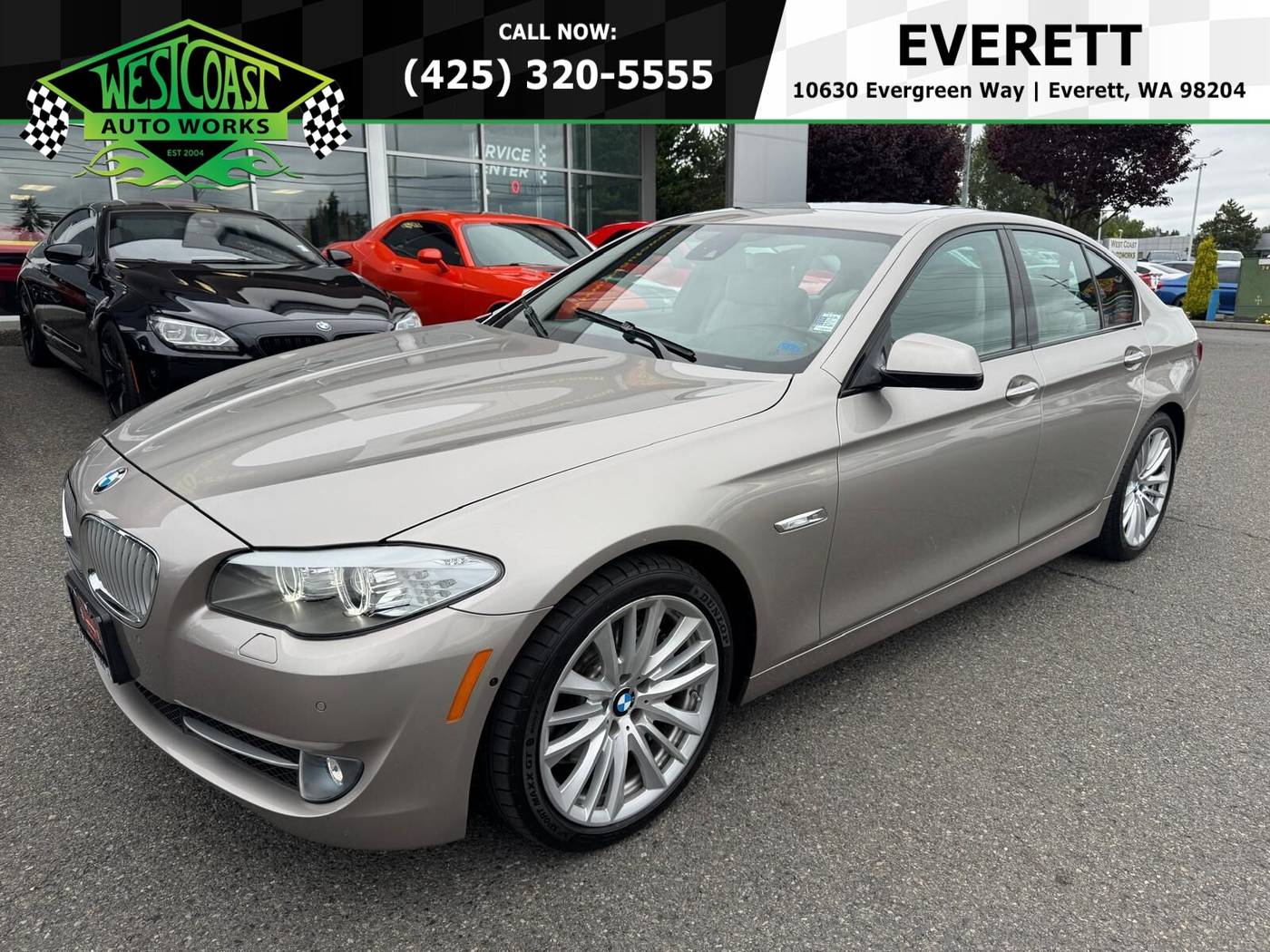 2012 BMW 5 Series 550i — Sedan — 44,083 mi — Everett, WA