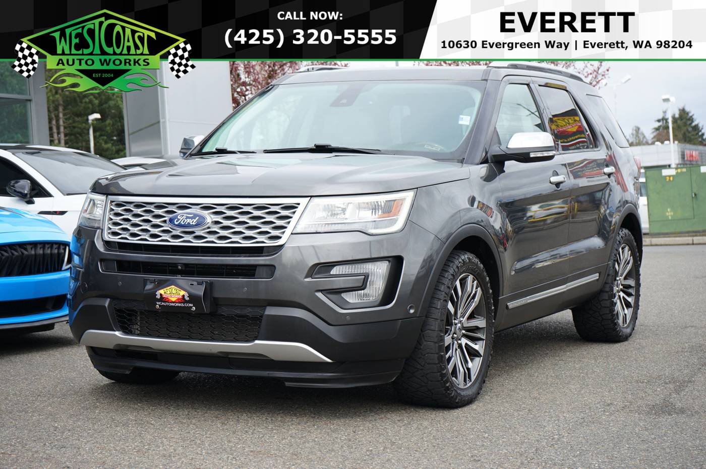 2017 Ford Explorer Platinum — SUV — 117,408 mi — Everett, WA