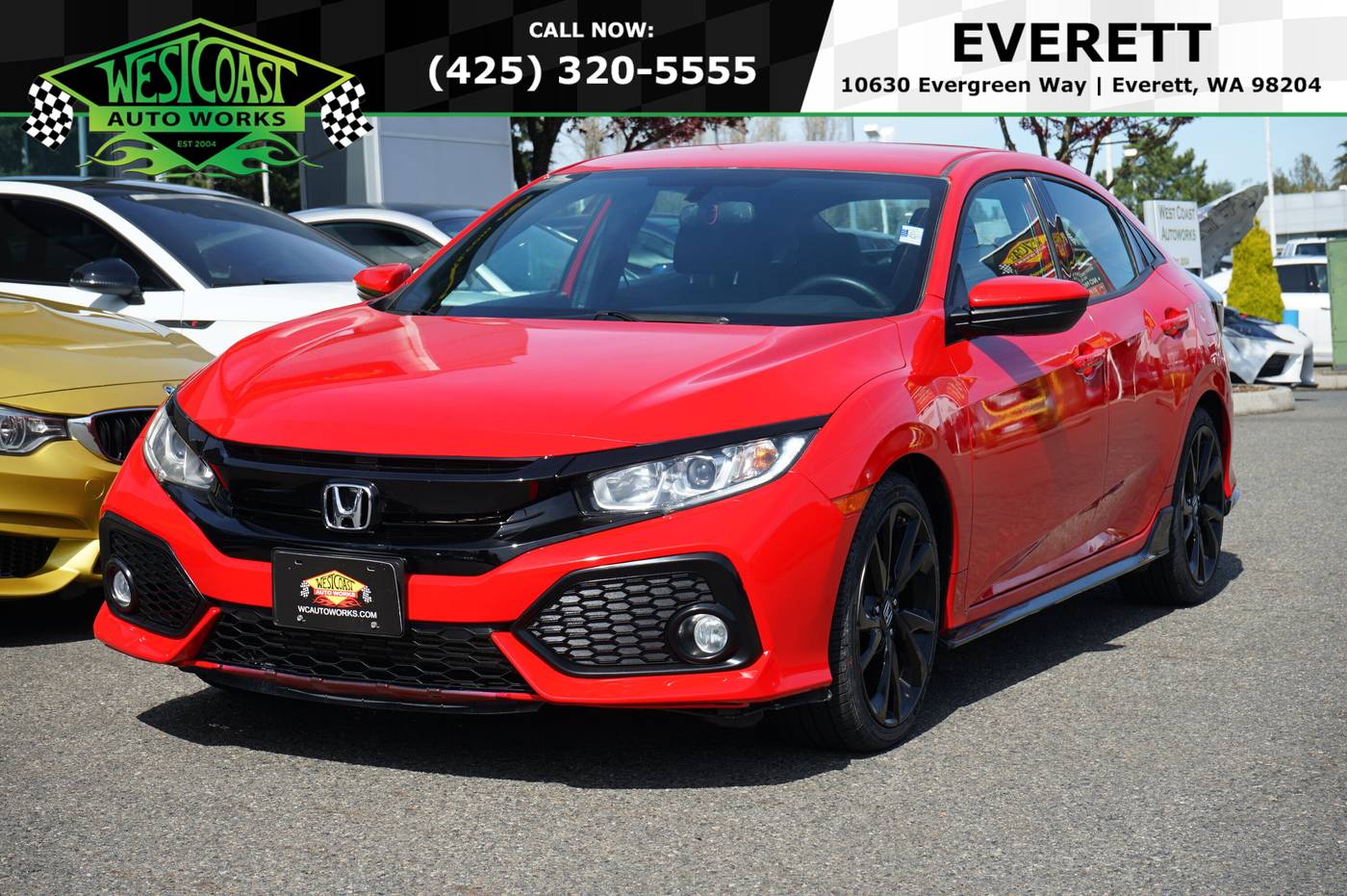 2017 Honda Civic Sport — Hatchback — 96,487 mi — Everett, WA