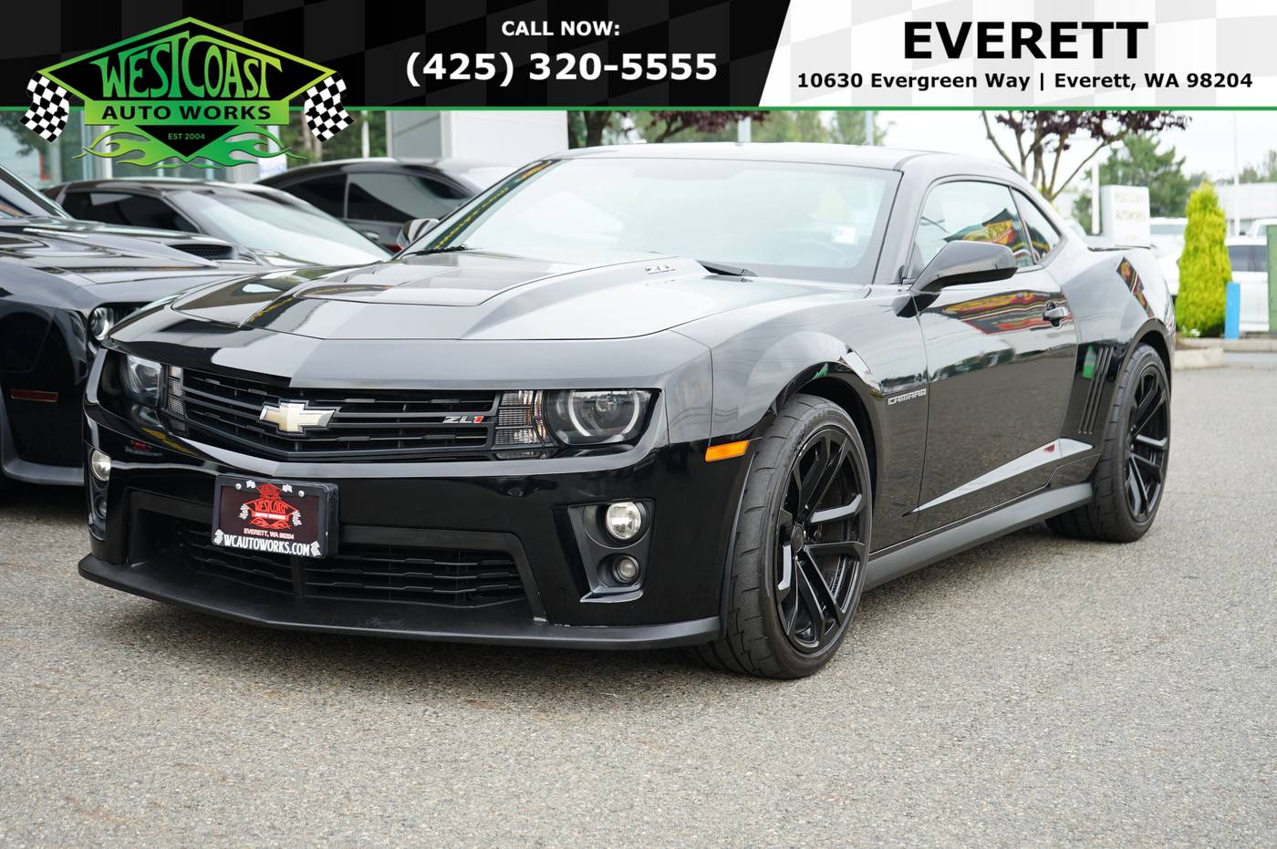 2013 Chevrolet Camaro ZL1 — Coupe — 87,826 mi — Everett, WA
