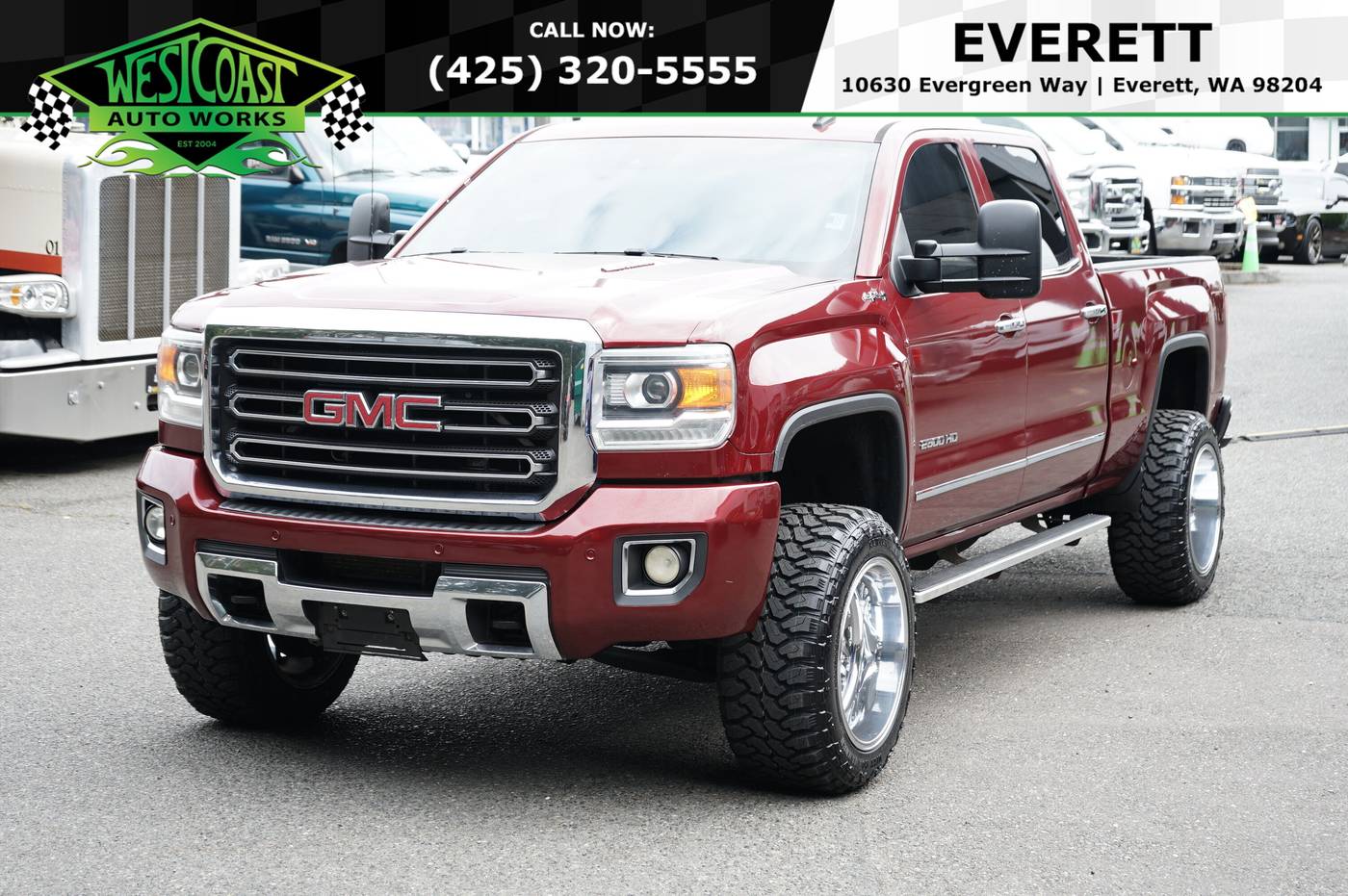 2015 GMC Sierra 2500HD SLT — Pickup Truck — 203,223 mi — Everett, WA