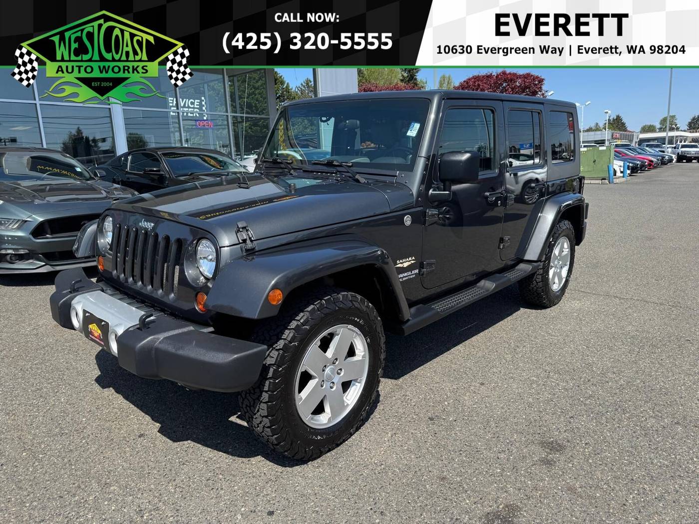 2010 Jeep Wrangler Sahara — SUV — 42,806 mi — Everett, WA