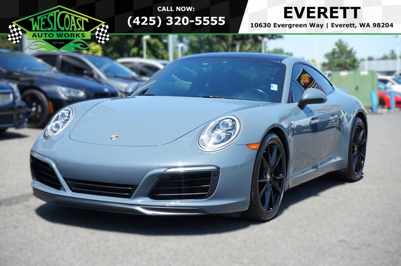2017 Porsche 911 Carrera — Coupe — 61,913 mi — Everett, WA