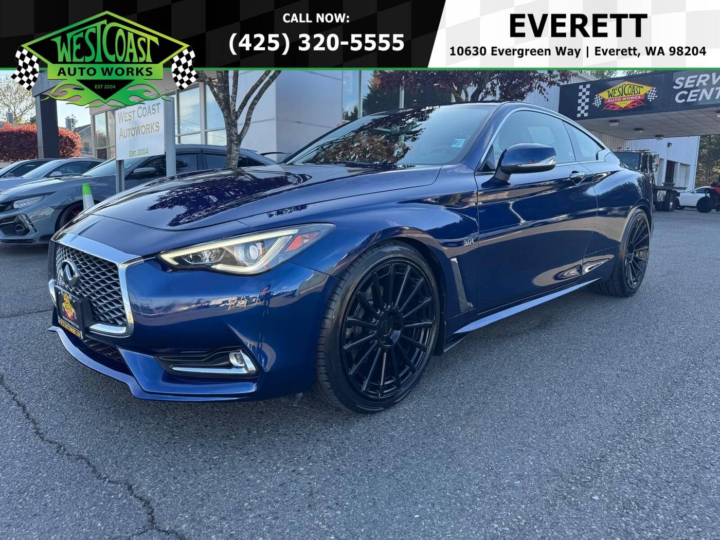 2017 INFINITI Q60 3.0t Premium — Coupe — 81,391 mi — Everett, WA