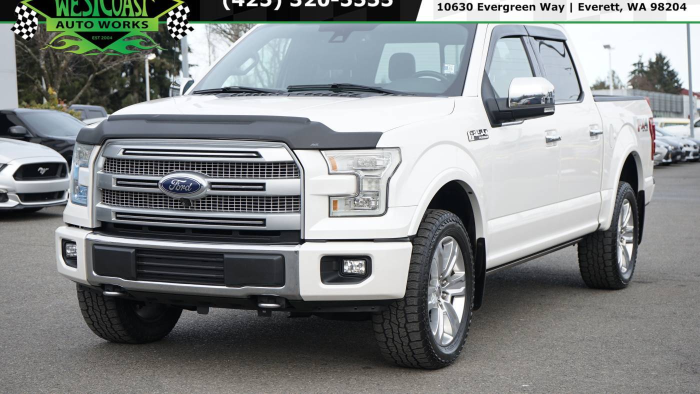 2017 Ford F-150 Platinum — Pickup Truck — 86,497 mi — Everett, WA