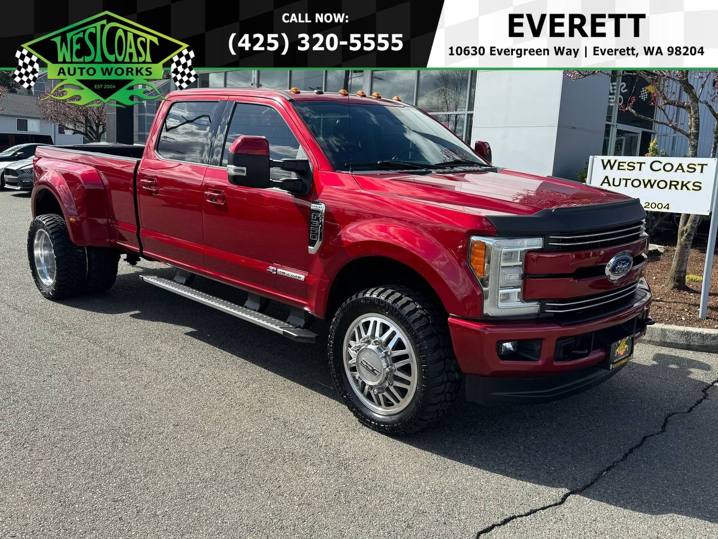 2017 Ford Super Duty F-350 Lariat — Pickup Truck — 87,754 mi — Everett, WA