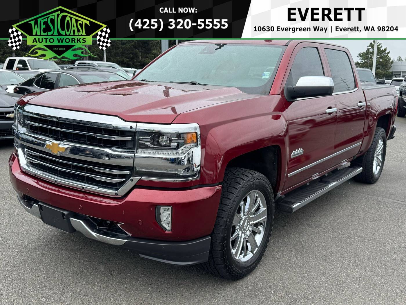2017 Chevrolet Silverado 1500 High Country — Pickup Truck — 86,228 mi — Everett, WA