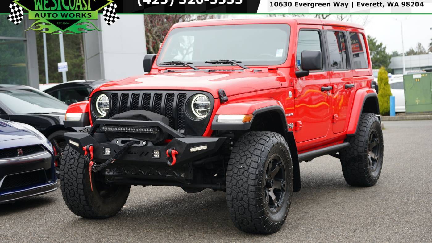 2019 Jeep Wrangler Sahara — SUV — 63,101 mi — Everett, WA