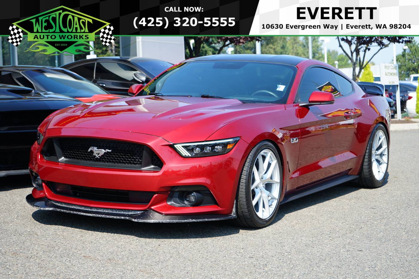 2016 Ford Mustang GT Premium — Coupe — 73,925 mi — Everett, WA