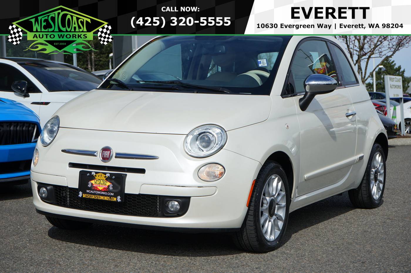 2013 FIAT 500 Lounge — Convertible — 100,198 mi — Everett, WA