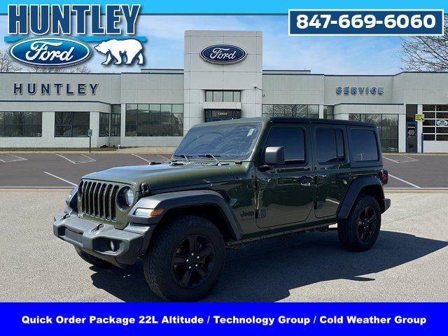 2021 Jeep Wrangler Sport Altitude — SUV — 25,556 mi — Huntley, IL